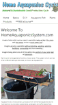 Mobile Screenshot of homeaquaponicssystem.com